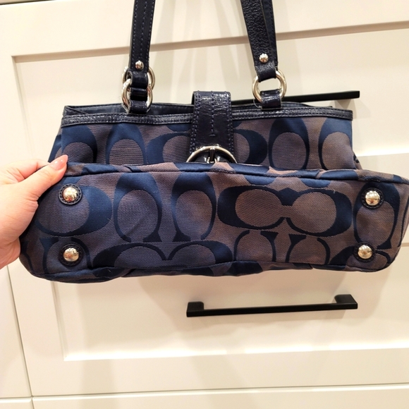 Coach East West Soho Monogram Bag - Picture 4 of 13